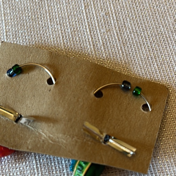 Lot of 6 fish tropic Wine Glass charms identify party Barware girls night - Picture 5 of 6